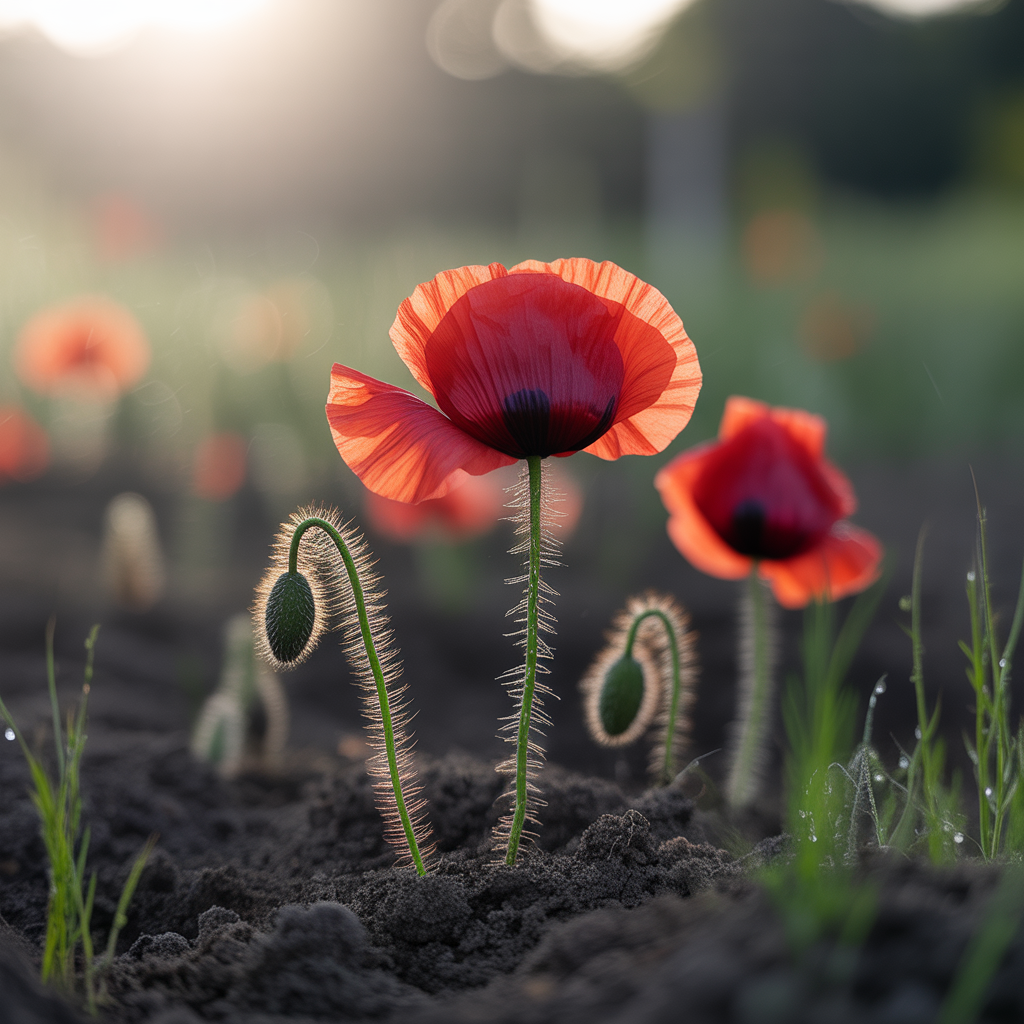 Premium Red Flanders Poppy Flower Seeds – Vibrant Blooms for Stunning Floral Displays