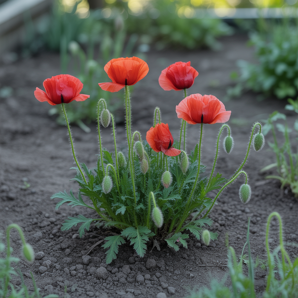 Premium Red Flanders Poppy Flower Seeds – Vibrant Blooms for Stunning Floral Displays