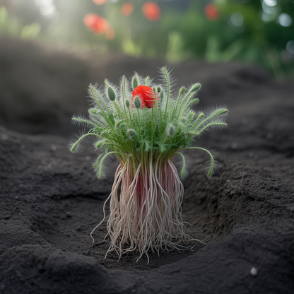 Poppy Red Indian Flower Seeds – Vibrant Blooms & Easy-to-Grow Garden Favorite