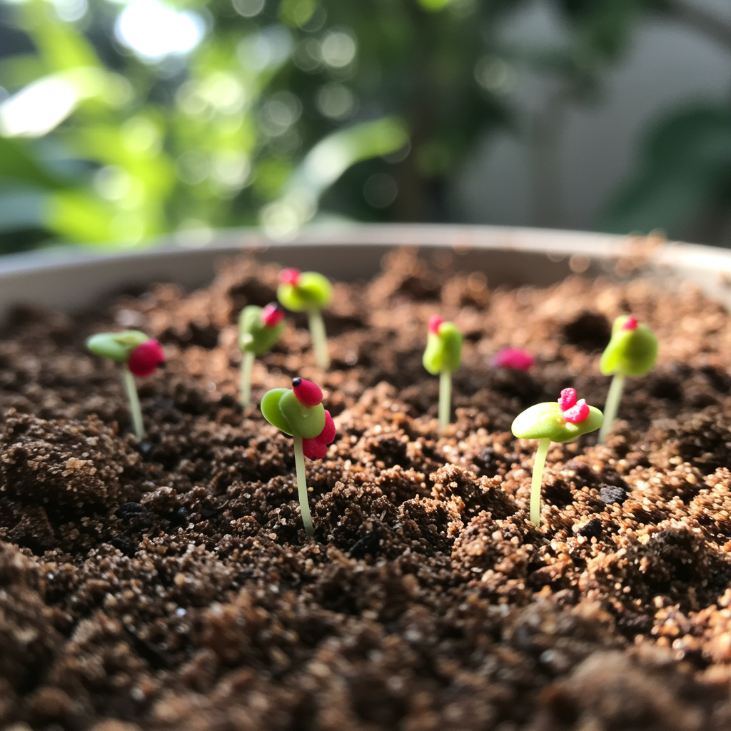 Dragon Fruit Red Seeds – Exotic Tropical Fruit Seeds for Home Gardening