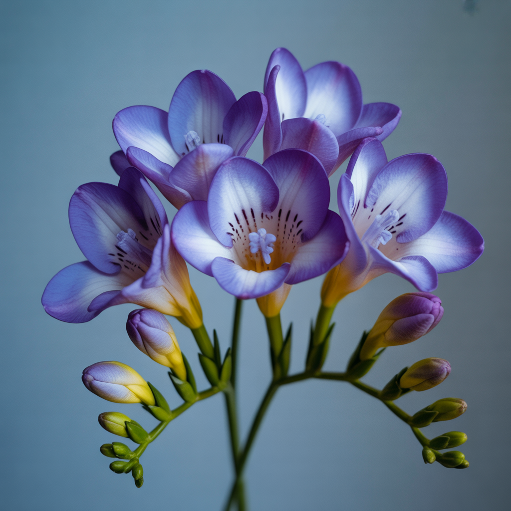 Freesia Single Blue Flower Bulbs – Fragrant Blue-Violet Blooms
