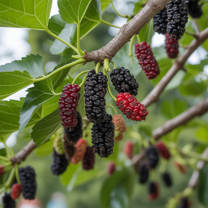 Premium Weeping Mulberry Fruit Seeds – Morus alba ‘Pendula’