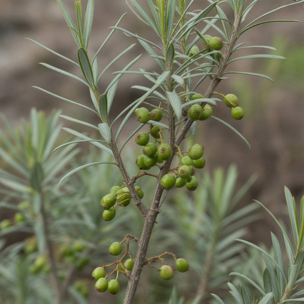 Seaberry Sea Buckthorn Seeds – Elaeagnus hippophae Orange Berry Shrub