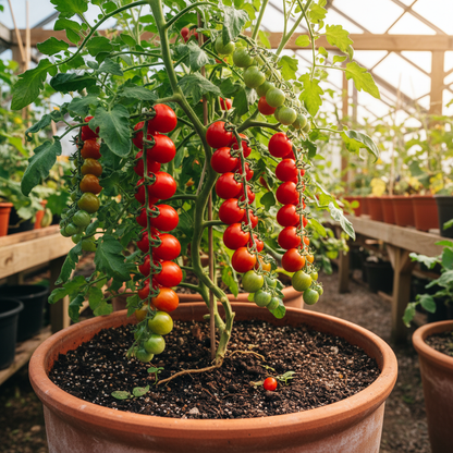 Rapunzel Cherry Tomato Seeds – High-Yield, Long-Truss Sweet Tomatoes for Home Garden