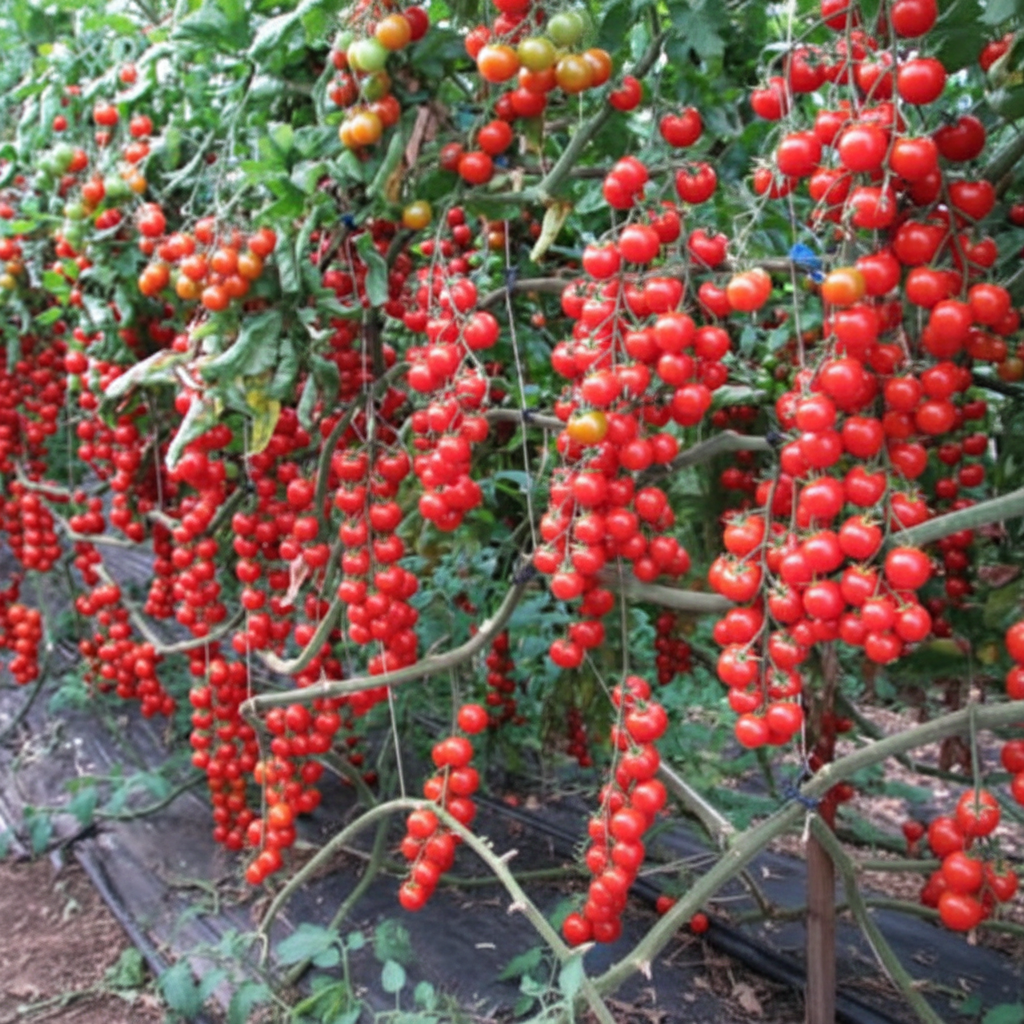 Rapunzel Cherry Tomato Seeds – High-Yield, Long-Truss Sweet Tomatoes for Home Garden