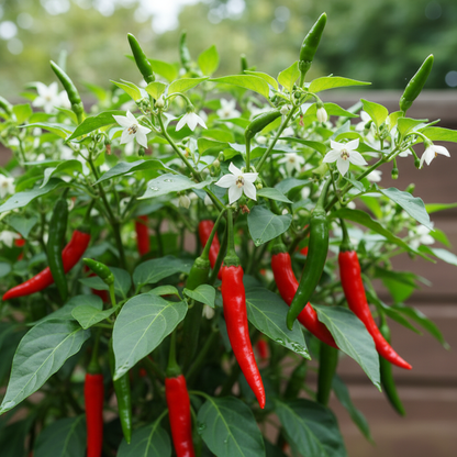 Kashmiri Mirchi Chili Seeds – Organic Seeds for Planting & Gardening