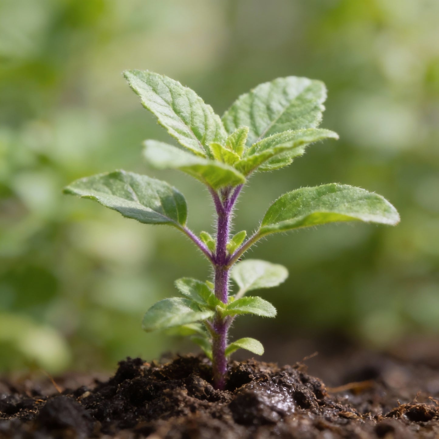 Rama Tulsi Seeds – Organic Holy Basil for Home Garden & Medicinal Use