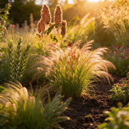 Annual Ornamental Grass Mix Seeds – Vibrant Textured Garden Grasses