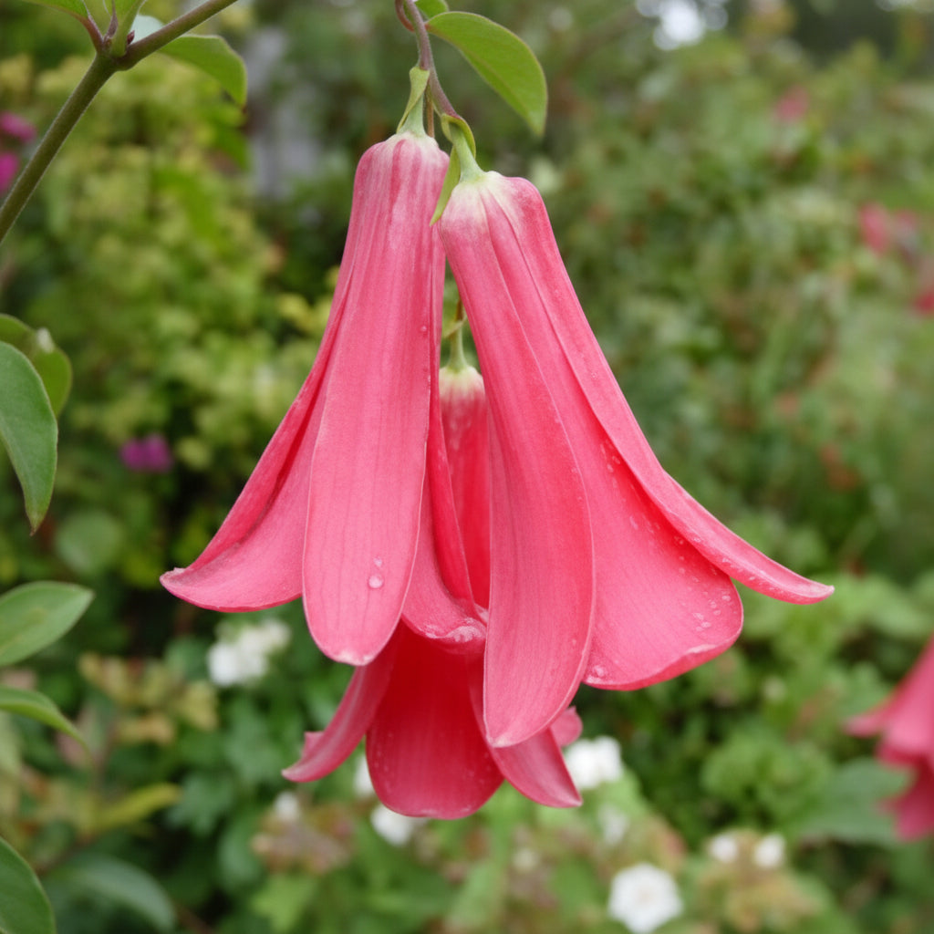Lapageria Rosea Flower Seeds – Exotic Chilean Bell Vine for Elegant Gardens
