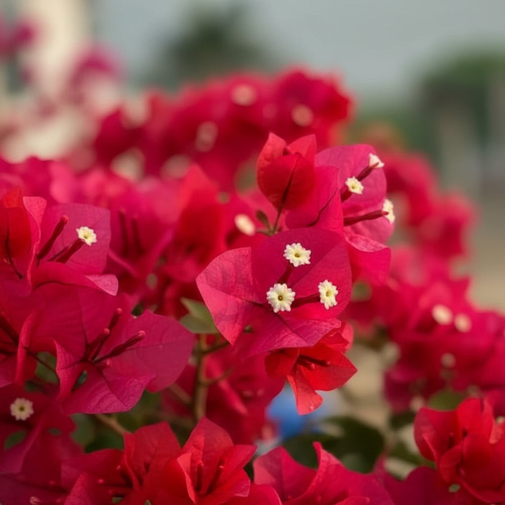 Red Bougainvillea Flower Seeds – Vibrant Climbing Ornamental Blooms