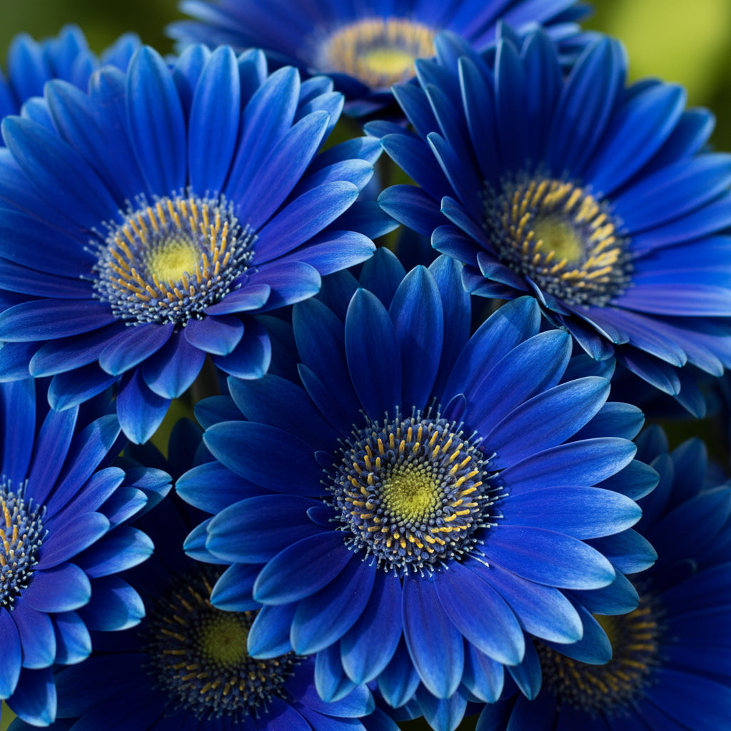 Blue Gerbera Daisy Flower Seeds – Vibrant Perennial Blooms