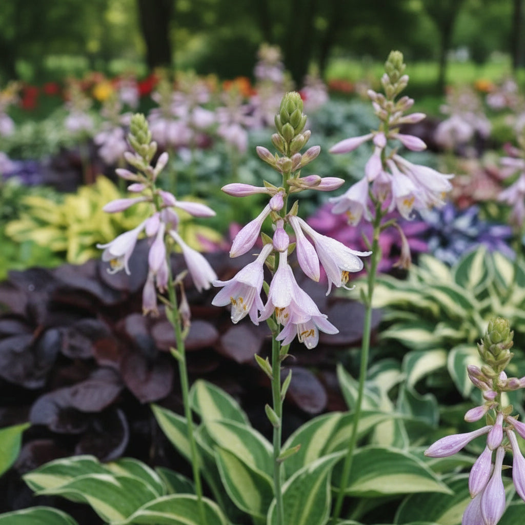 Mixed Hosta Lily Flower Seeds – Perennial Shade-Loving Ground Cover