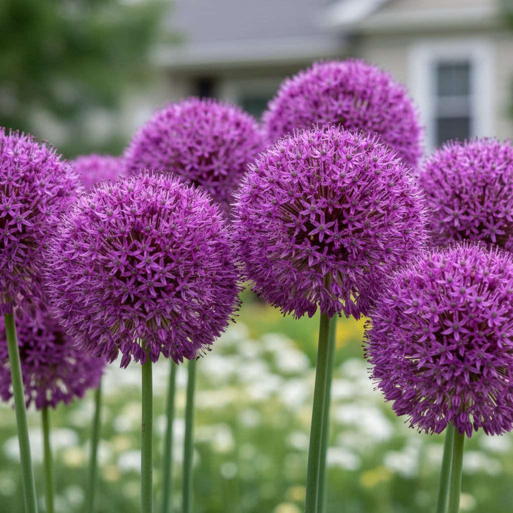 Mix Giant Allium Giganteum Flower Seeds – Stunning Perennial Blooms
