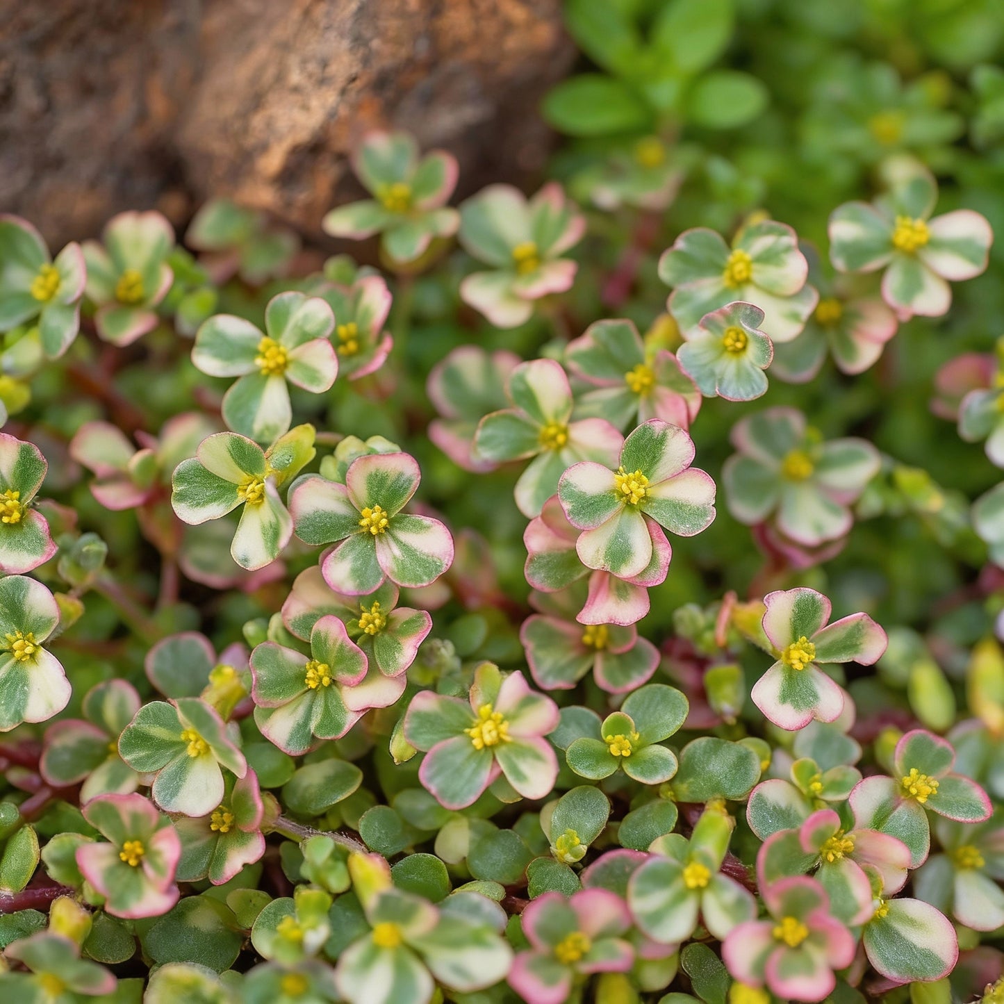 Rainbow Creeping Thyme & Mixed Rock Cress Seeds – Perennial Ground Cover for Home Garden