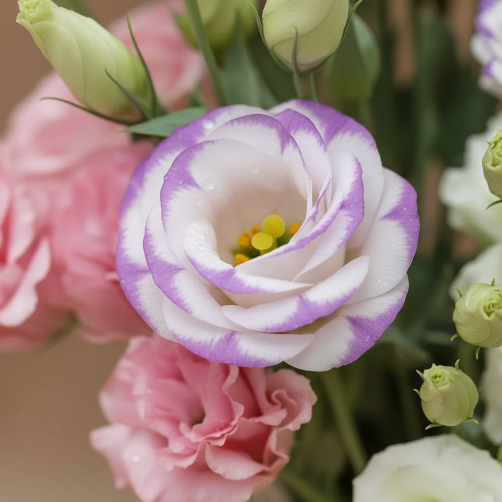 Rare Mixed Colour Eustoma Seeds (Lisianthus) – Exotic Cut Flower Blooms