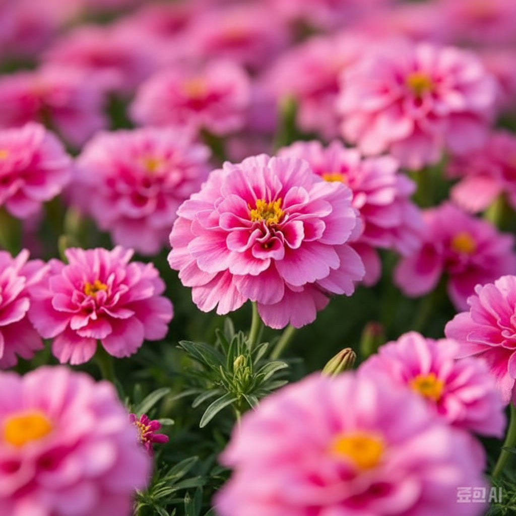 Pink Color French Marigold Seeds – Bright Annual Flower