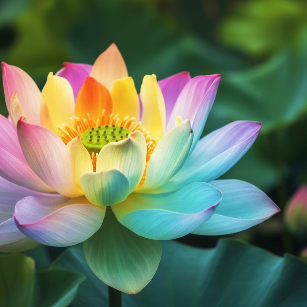 Rainbow Bowl Lotus Aquatic Flower Seeds