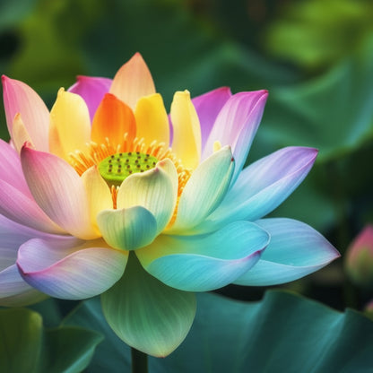 Rainbow Bowl Lotus Aquatic Flower Seeds