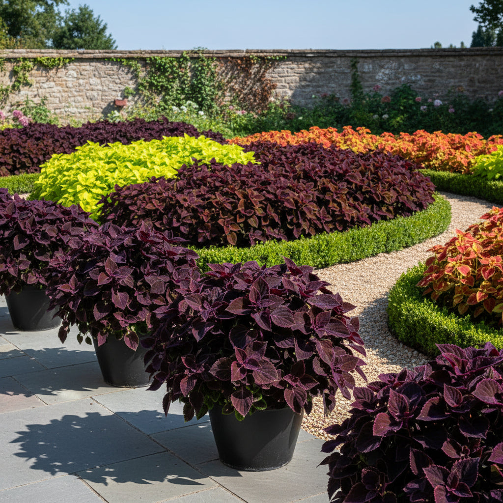 Coleus Black Blue Seeds – Bold Dark Foliage Plant