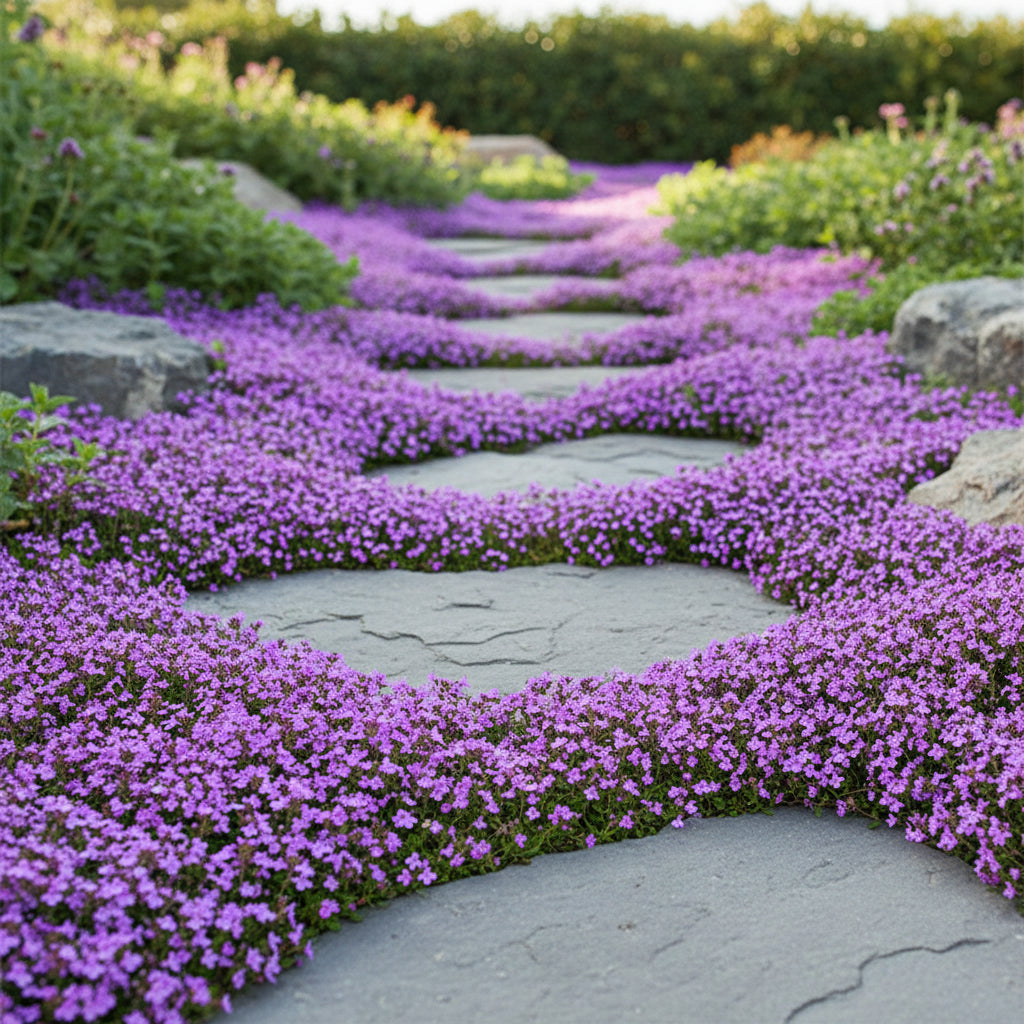 Magic Creeping Thyme Seeds – Dwarf Ground Cover Flower Seeds