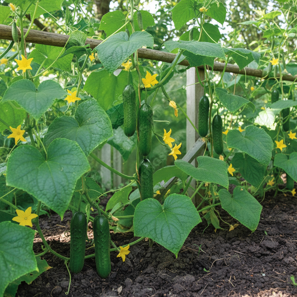 Cucumber Carmen F1 Hybrid Vegetable Seeds – Premium High-Yield Cucumbers for Home Garden