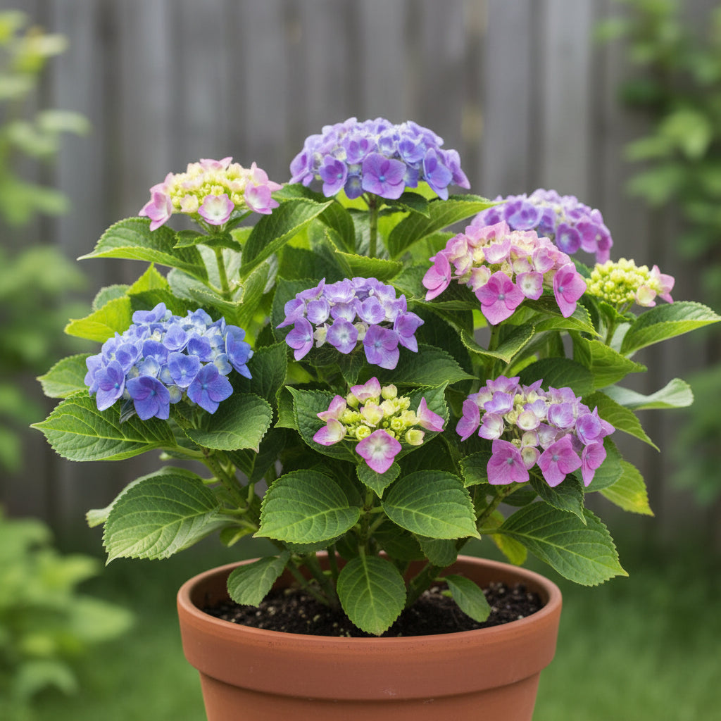 All Season Dwarf Hydrangea Flower Seeds – Hybrid Variety