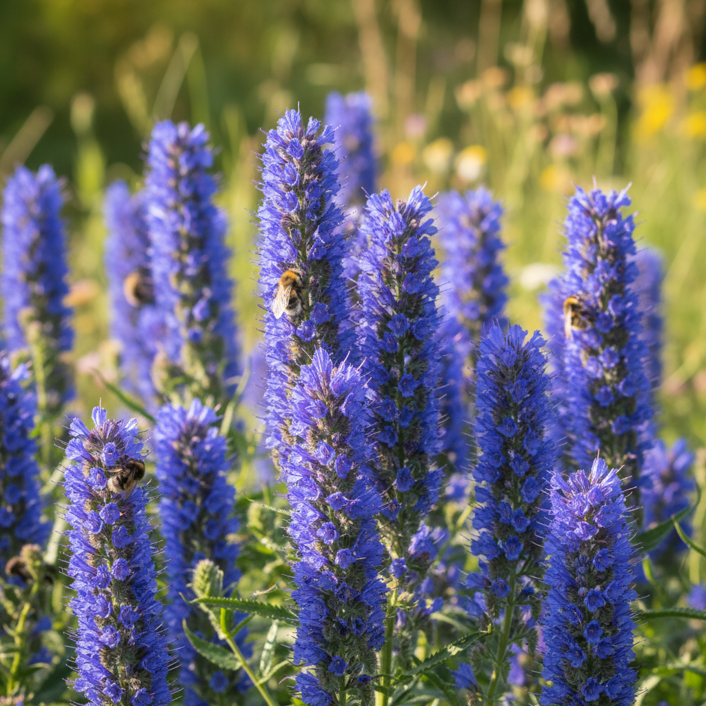 Echium Vulgare Flower Seeds – Viper’s Bugloss Pollinator-Friendly Blooms