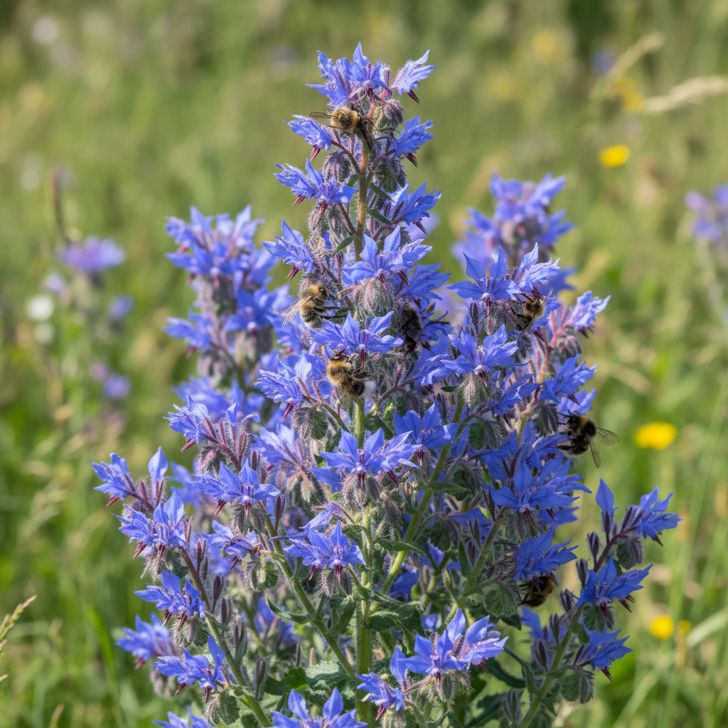 Echium Vulgare Flower Seeds – Viper’s Bugloss Pollinator-Friendly Blooms