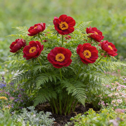 Premium Paeonia Tenuifolia Fern-Leaf Peony Seeds