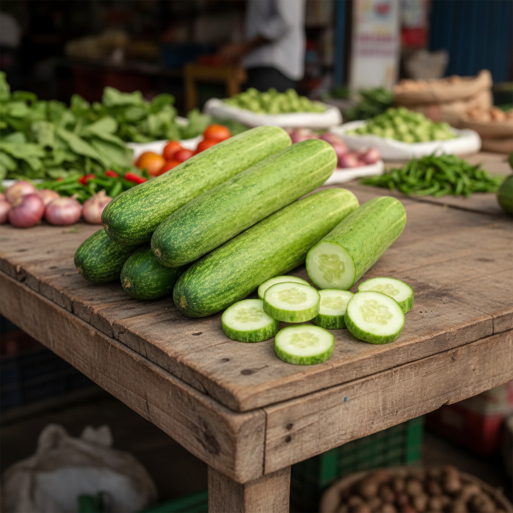 Cucumber Carmen F1 Hybrid Vegetable Seeds – Premium High-Yield Cucumbers for Home Garden