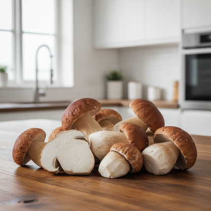 Porcini Mushroom King Seeds – Gourmet Edible Mushroom Spawn (Boletus edulis)