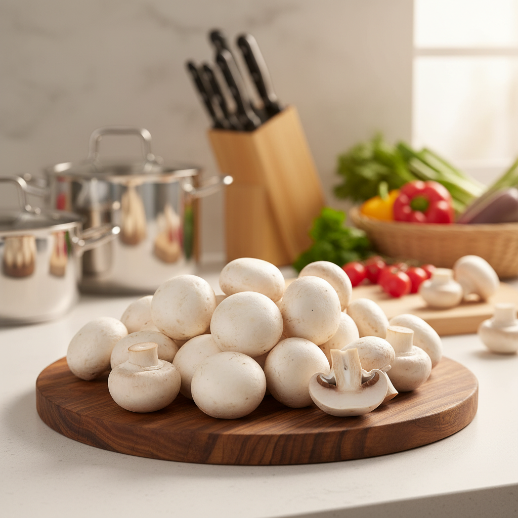 White Button Mushroom Seeds / Spawn – Grow Fresh, Versatile Mushrooms at Home