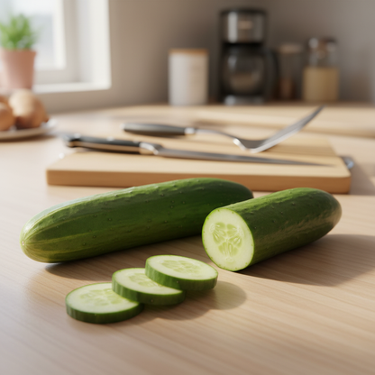 Cucumber Carmen F1 Hybrid Vegetable Seeds – Premium High-Yield Cucumbers for Home Garden