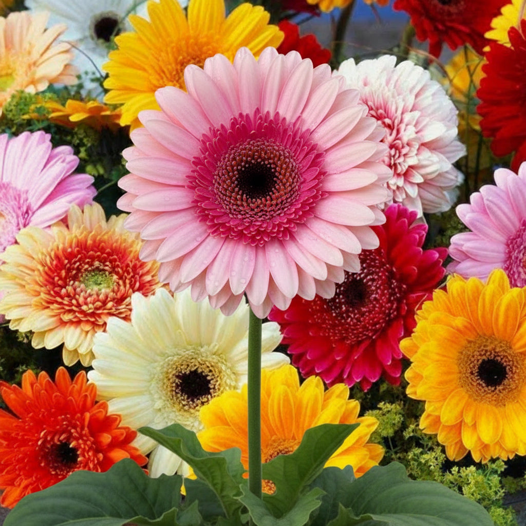 Gerbera Mix Flowering Seeds for Planting