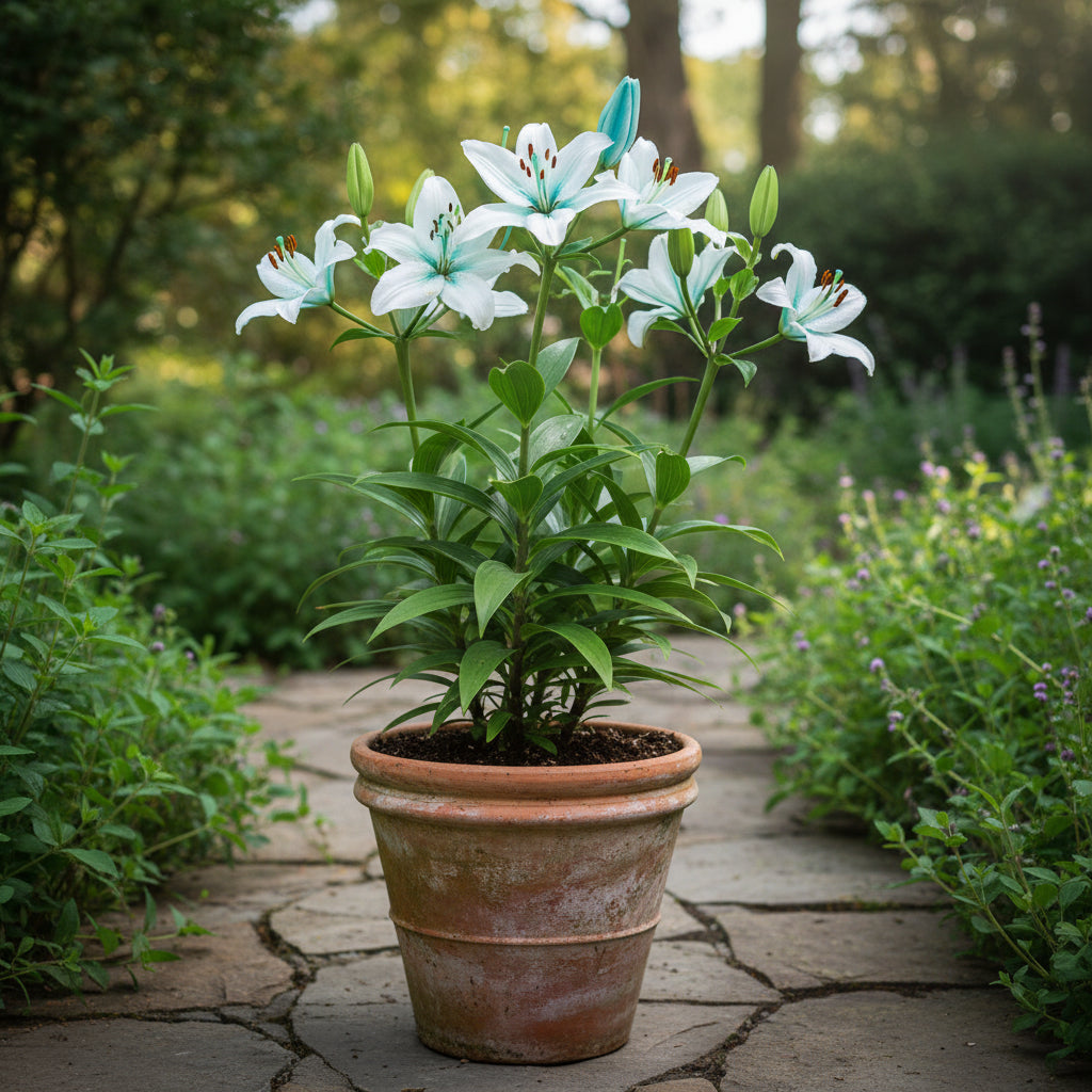 Rare Exotic Blue Heart Lily Seeds – Unique Perennial Garden Flower