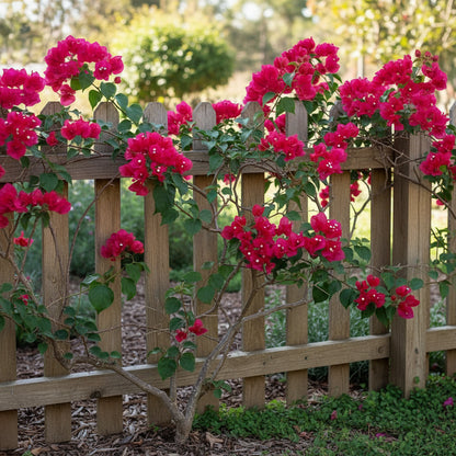 Red Bougainvillea Flower Seeds – Vibrant Climbing Ornamental Blooms