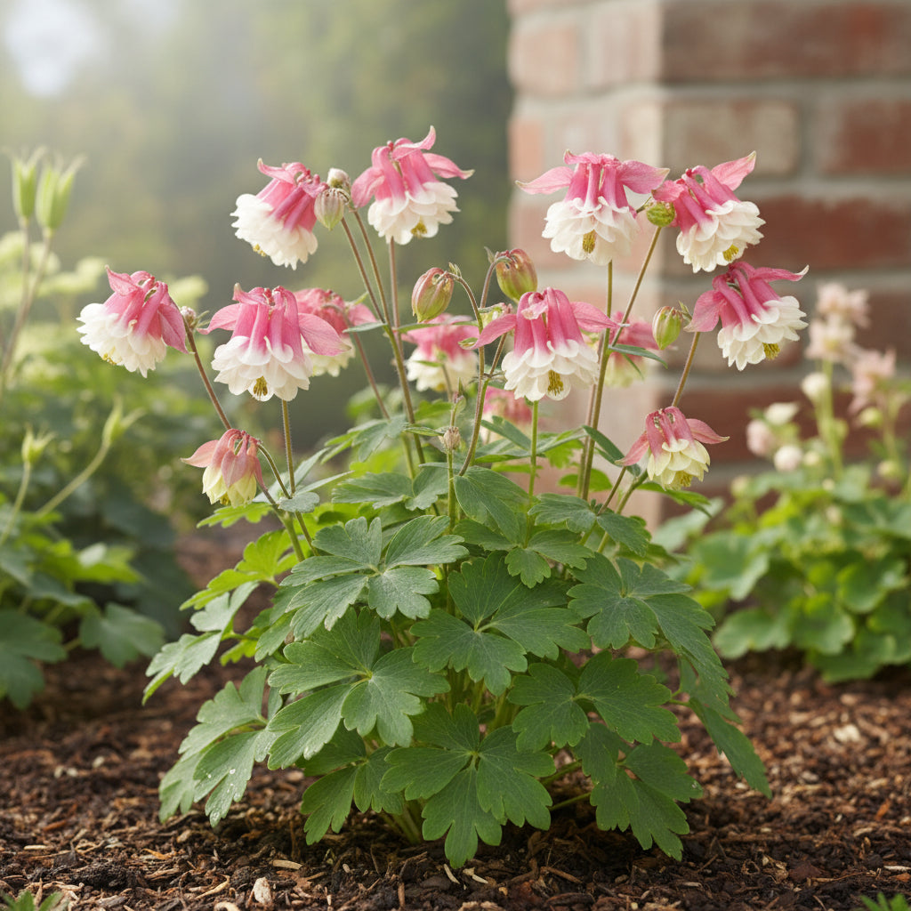 Pink Petticoat Columbine Seeds – Hardy Perennial Flower