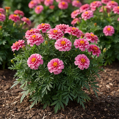 Pink Color French Marigold Seeds – Bright Annual Flower