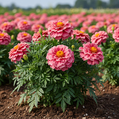 Pink Color French Marigold Seeds – Bright Annual Flower