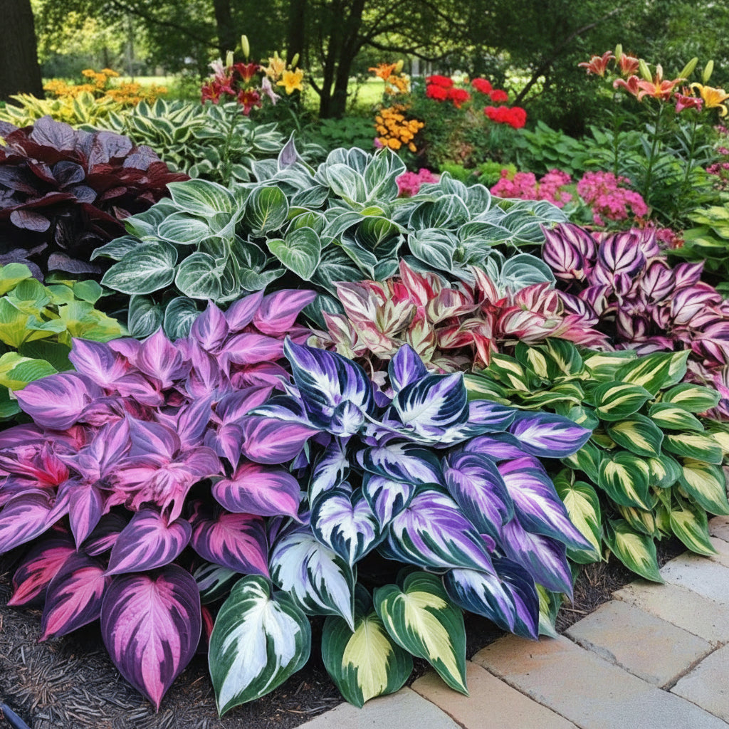 Mixed Hosta Lily Flower Seeds – Perennial Shade-Loving Ground Cover