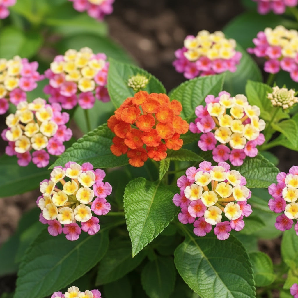 Premium Mixed Lantana Camara Seeds – Colorful Hardy Perennial Flower Seeds