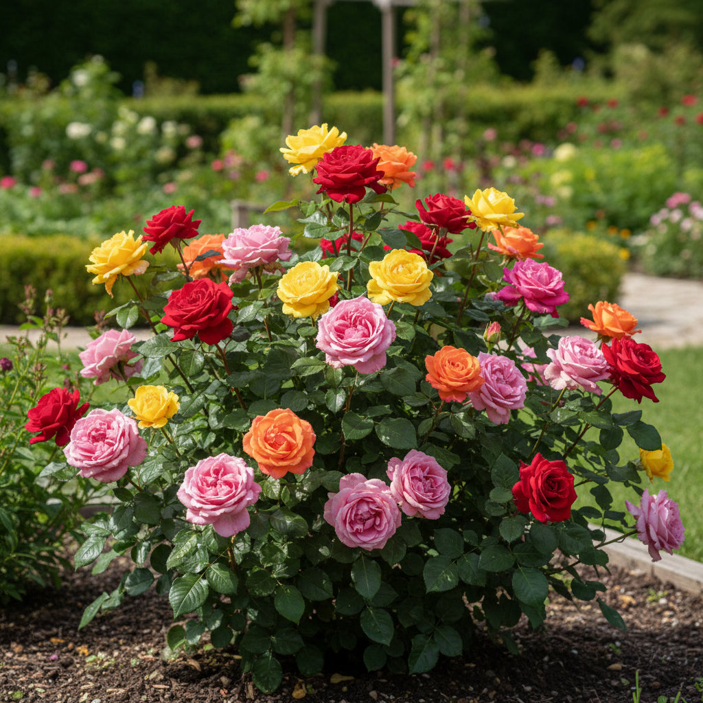 Hybrid All-Season Mixed Rose Flower Seeds – Spectacular Year-Round Blooms