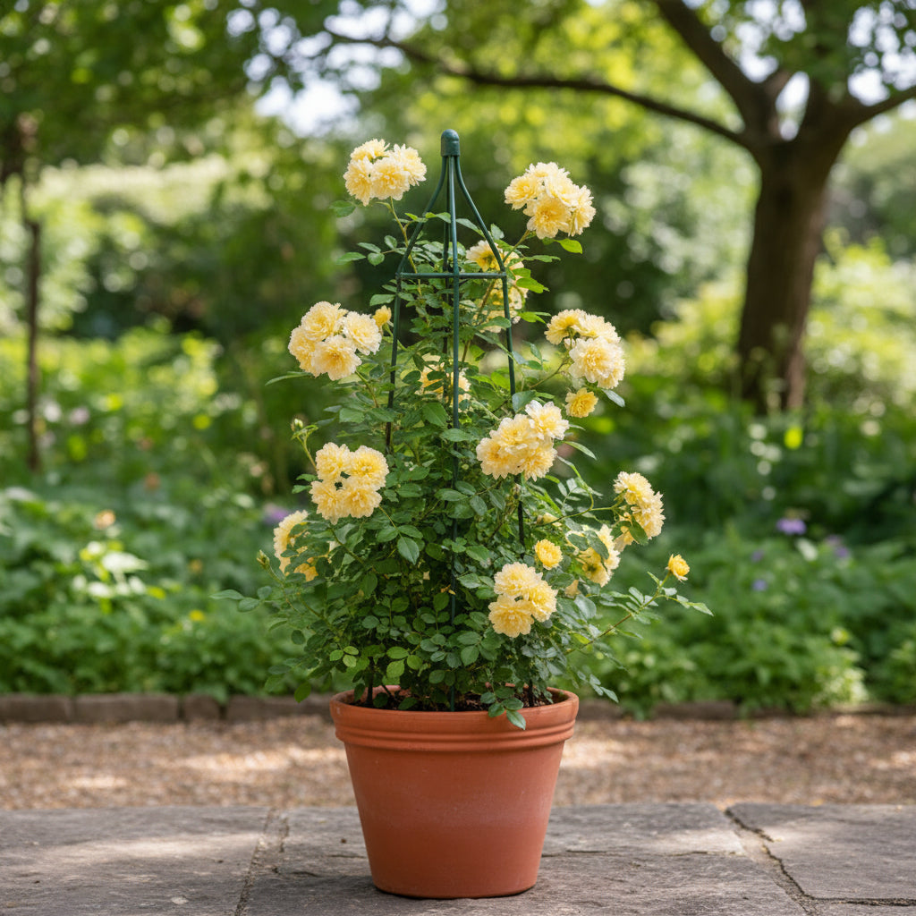 Rosa Banksiae Flower Seeds – Lady Banks Yellow Climbing Rose Seeds
