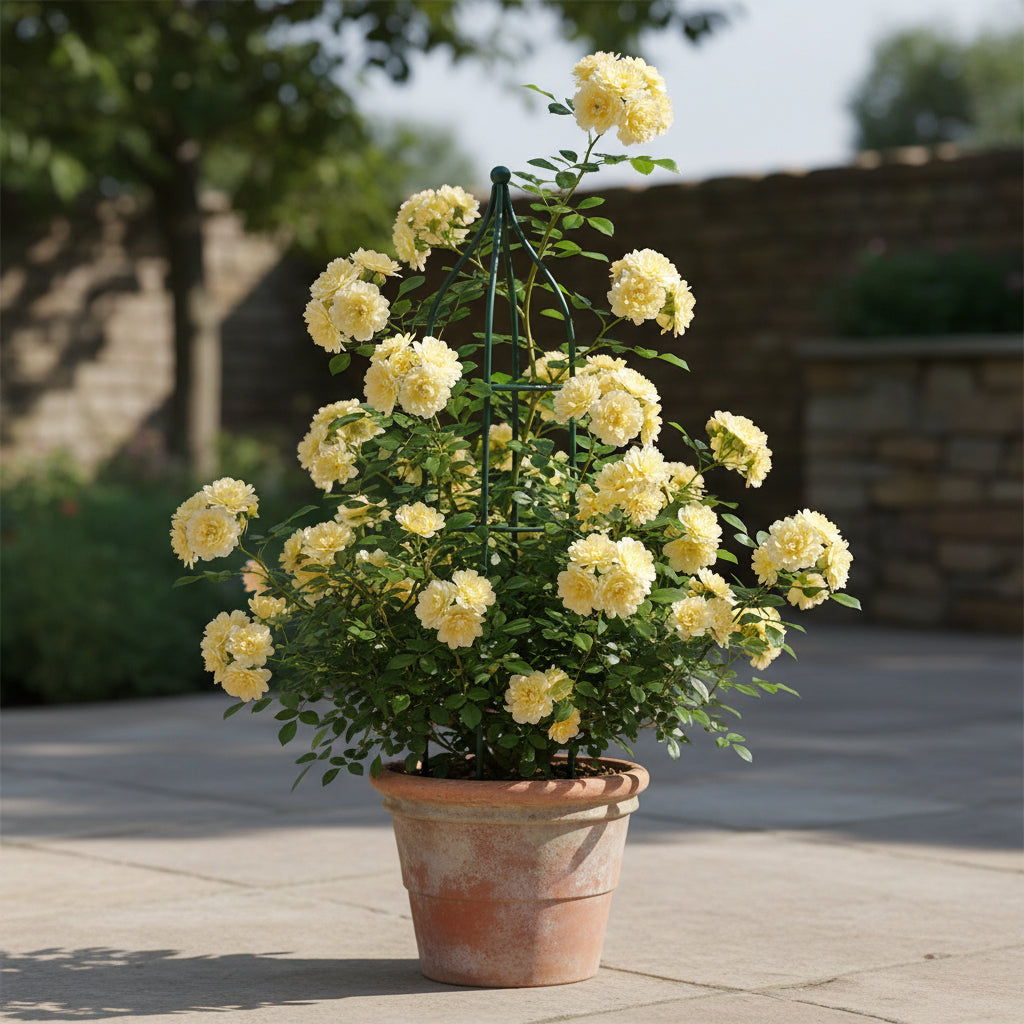Rosa Banksiae Flower Seeds – Lady Banks Yellow Climbing Rose Seeds