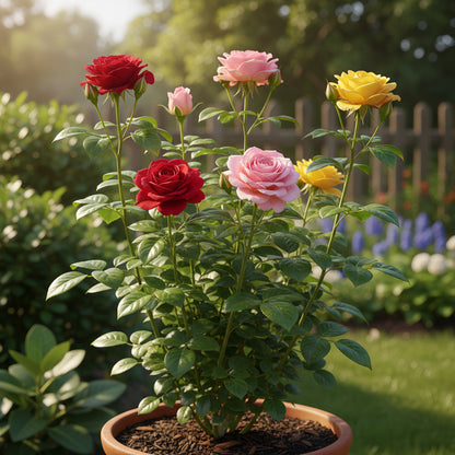 Mixed Rose Seeds for Planting – Vibrant Blooms for Home Garden (50 Seeds)