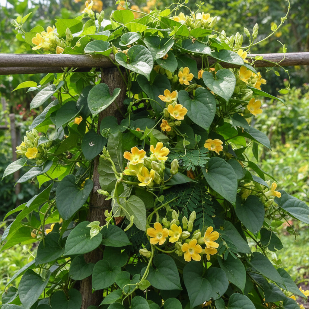 Telosma Cordata Seeds (Evergreen Fragrant Climber Flower)