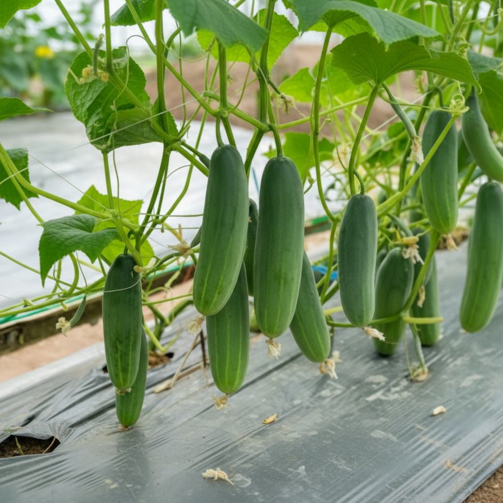 Cucumber Carmen F1 Hybrid Seeds – Premium Vegetable Seeds for Home Gardening