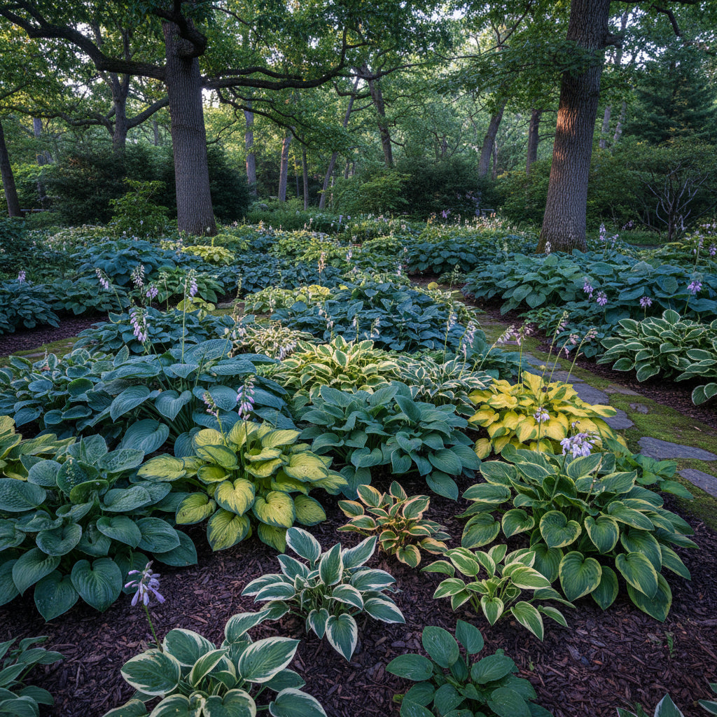 Mixed Hosta Lily Flower Seeds – Perennial Shade-Loving Ground Cover