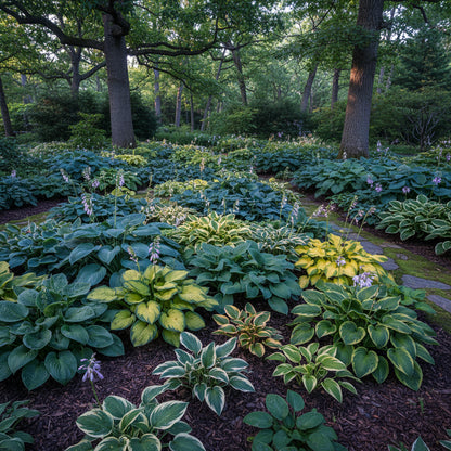 Mixed Hosta Lily Flower Seeds – Perennial Shade-Loving Ground Cover