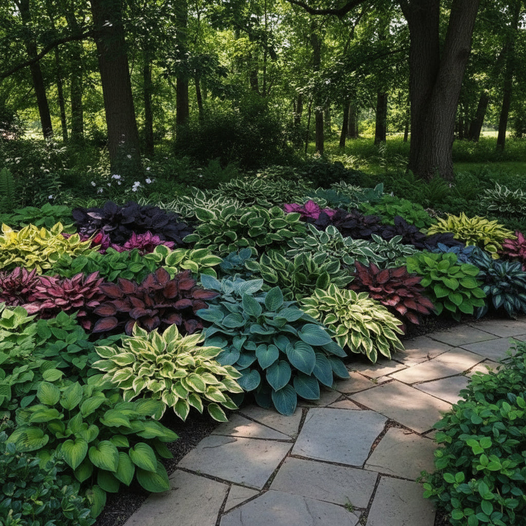 Mixed Hosta Lily Flower Seeds – Perennial Shade-Loving Ground Cover